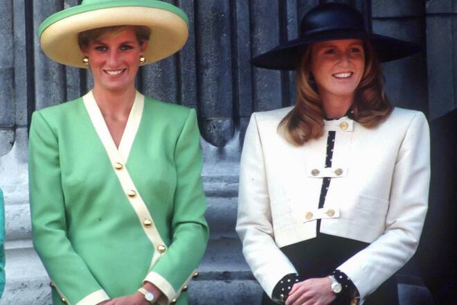 Herzogin Sarah Ferguson Lady Diana