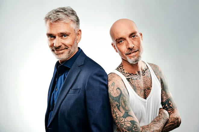 Sandro Brotz mit Bruder Reto Brotz