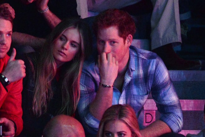 LONDON, ENGLAND - MARCH 07: Cressida Bonas and Prince Harry attend We Day UK, a charity event to bring young people together at Wembley Arena on March 7, 2014 in London, England. (Photo by Karwai Tang/WireImage)