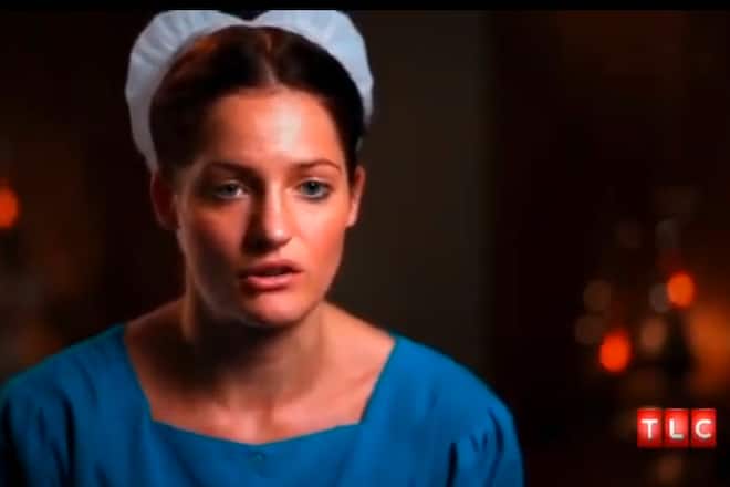 Amish Kate Stoltzfus wird Unterwäschemodel