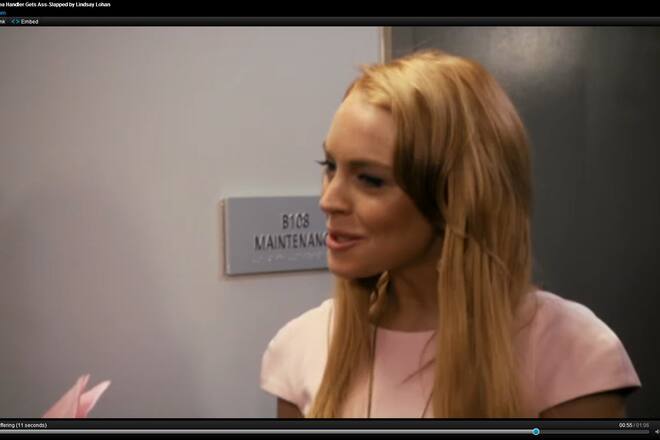 Lindsay Lohan Video VMA 2010