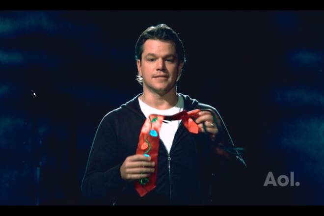 Matt Damon Screenshots Weihnachtsgeschenke