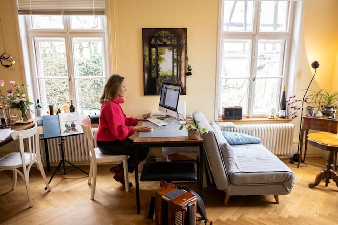 Vivanne Chassot, Akkordeonistin