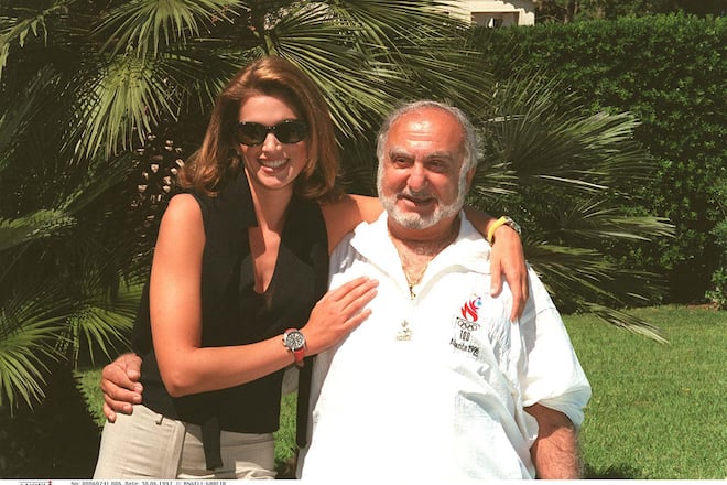 Nicolas Hayek Cindy Crawford