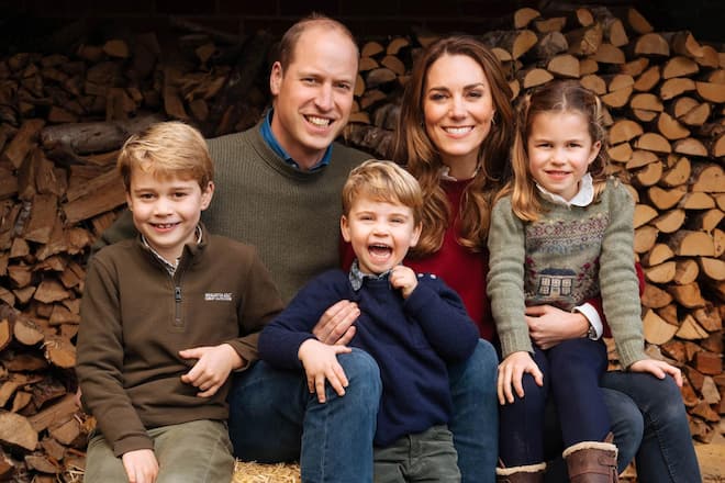 William Kate George Charlotte und Louis