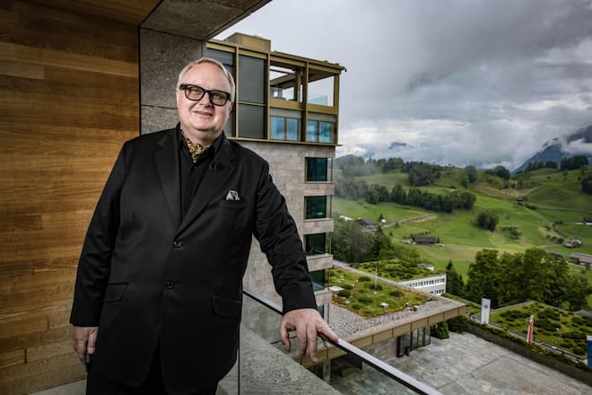 Bild: Philippe Rossier, 27.5.2024, Obbürgen LU, Interview und Repo mit Bürgenstock-Direktor Chris Franzen.