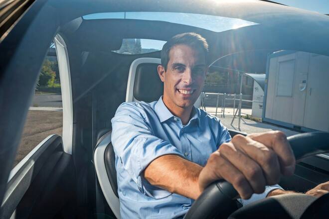 Foto: Joseph Khakshouri 05.09.2018 Duell in der Umwelt Arena Talk mit Flavia Wasserfallen (SP), und Thierry Burkart (FDP) Zürich (ZH)