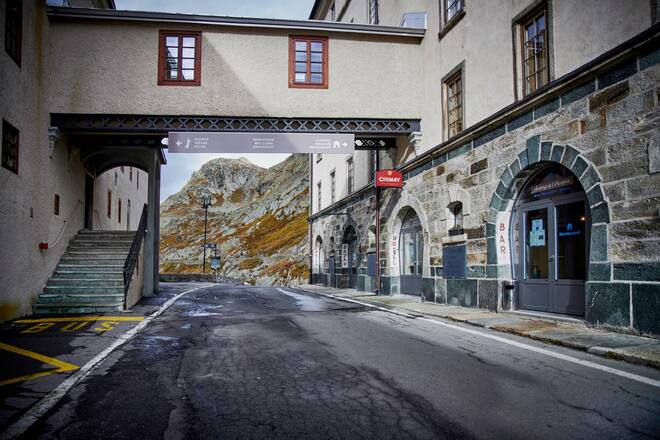 Grosser Sankt Bernhard Pass Schweiz