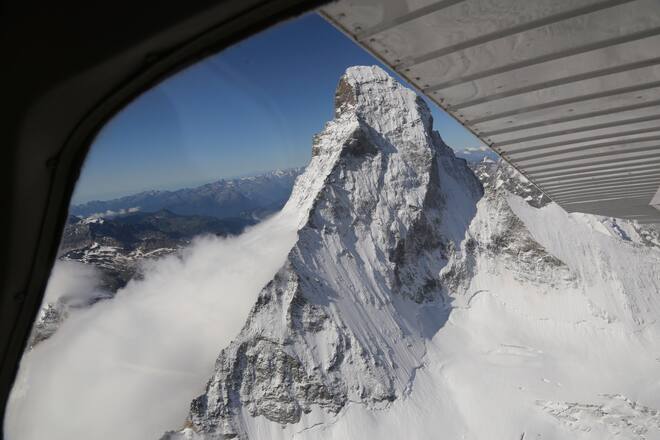 Imposanter Blick aufs Matterhorn