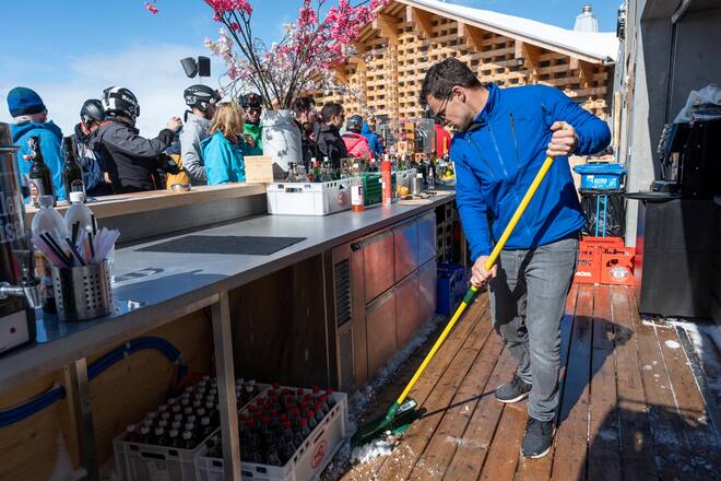 Patrick Küng mit Bianca