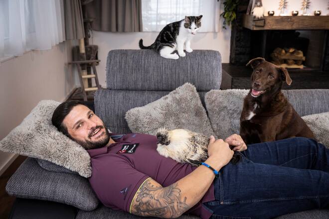 Promihaustiere: Michael Bless, Schwinger, 2021