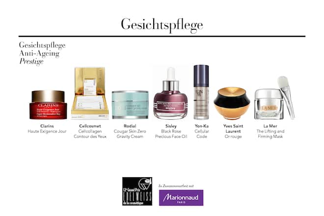 Prix de la Cosmétique Gesichtspflege