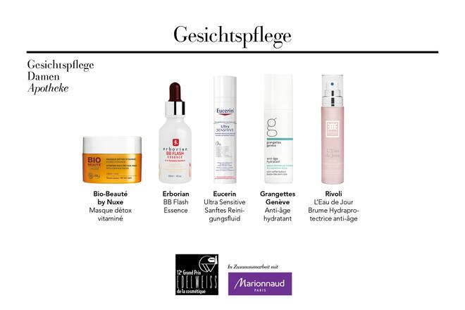 Prix de la Cosmétique Gesichtspflege