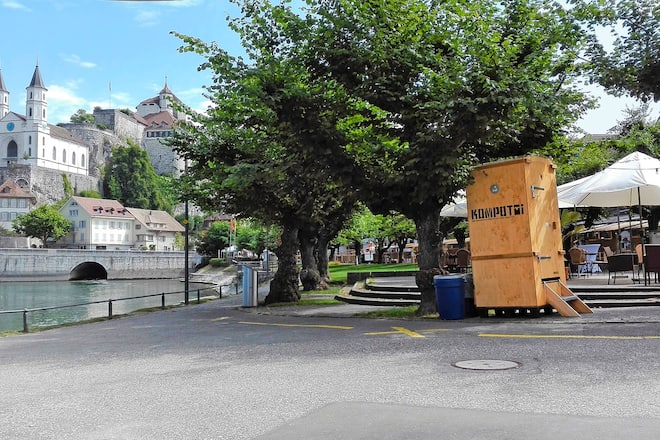 Kompotoi mobile Toiletten