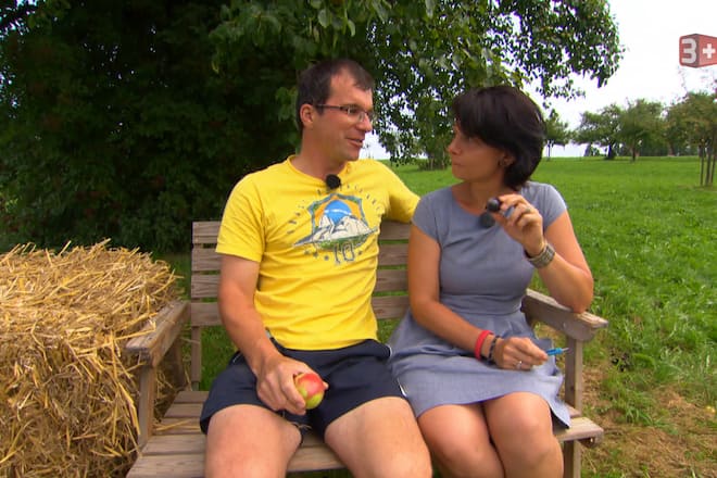 Jürg und Claudia rasen in Richtung Familienglück