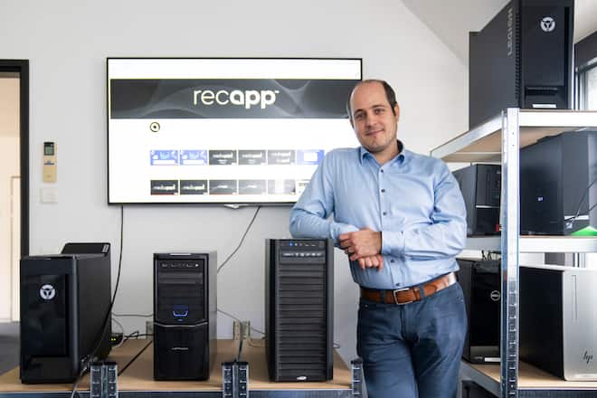 Digi-Tal Schweiz, Bergdorf Bratsch im Oberwallis, Schule, SI 41/2021, Recapp mit CEO David Imseng