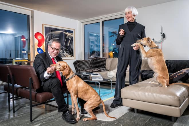 Alexander Tschäppät und Christine Szakacs