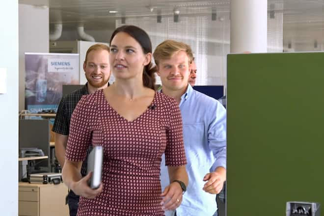 Ramona Schindler und Team