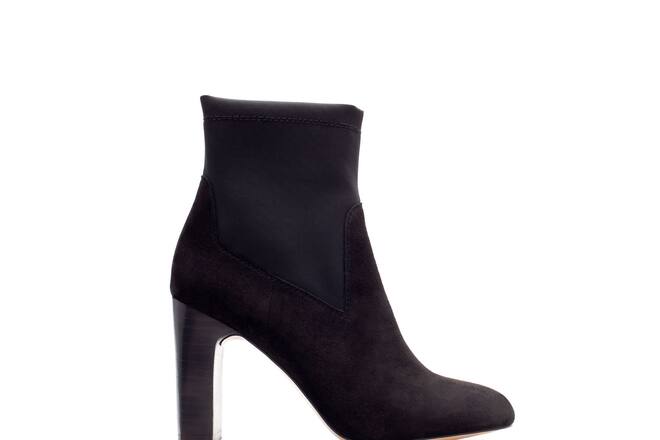 Schwarze Ankle Boots