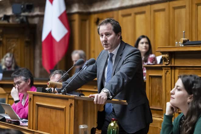 <p>Viel Spott für Thomas Aeschi.</p>