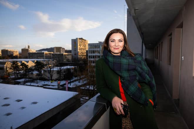 Die Berner Stadträtin lebt im Tscharnergut. «Das Quartier gefällt mir sehr gut, hier fühle ich mich wohl.»