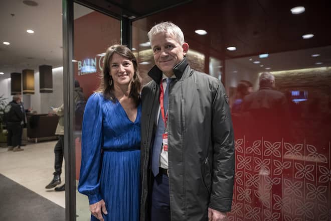 Justizminister Beat Jans und seine Frau Tracy. Die Biostatistikerin nimmt an einer Konferenz zum Thema HIV teil.
