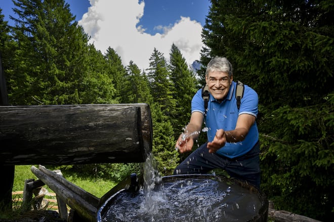 <p>Nasse Sache: Das Kinderparadies Ämpächli und sein Wasserspiel ziehen auch Wetterfrösche an.</p>