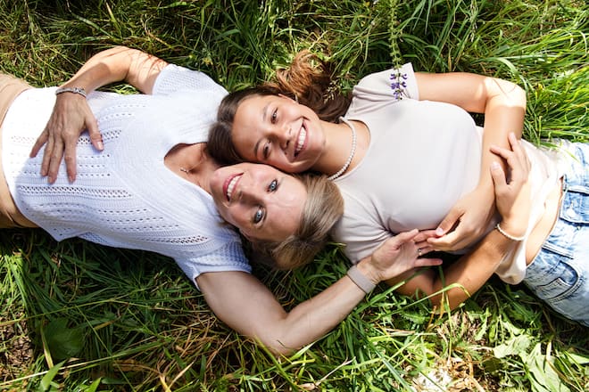 <p>Dreamteam: Edith Hunkeler und ihre Tochter Elin.</p>