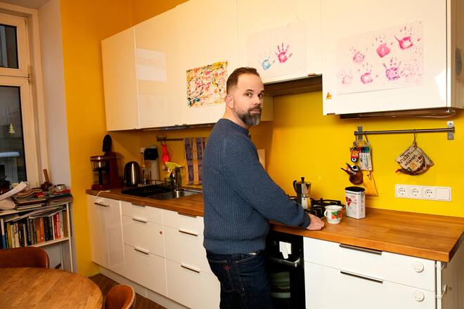 <p>Familienmann: Nauer ist Vater von vierjährigen Zwillingsbuben — aus Sicherheitsgründen verrät <br /> er keine Namen.</p>