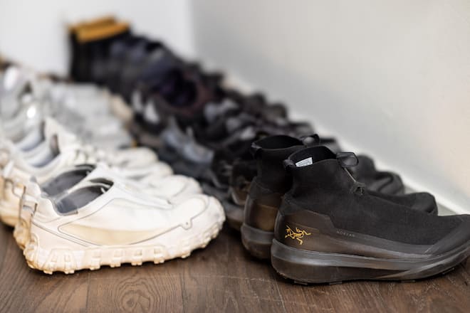 <p>Nach Farben geordnet und in Reih und Glied: Im Hause Margelist herrscht Minimalismus und Ordnung</p>