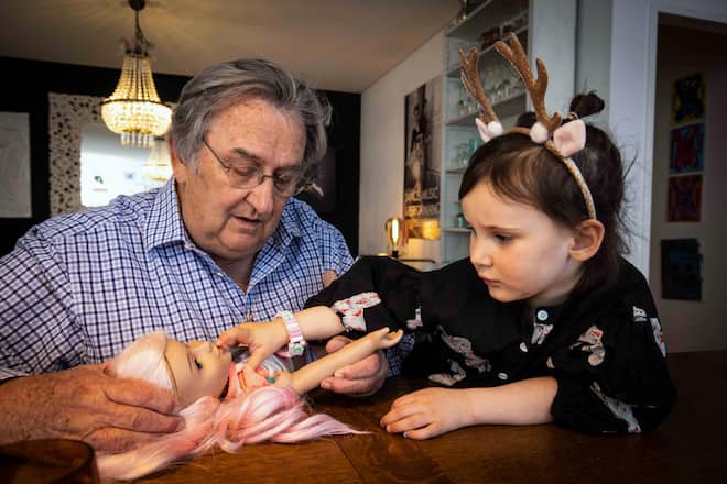 Beda Stadler, Immunologe, Enkelin Zora