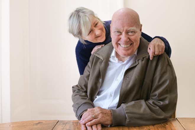 <p>Auf sie kann er zählen: Ehefrau Sandra gibt dem unermüdlichen Schaffer in den oft hektischen Zeiten Kraft und Rückhalt. </p>