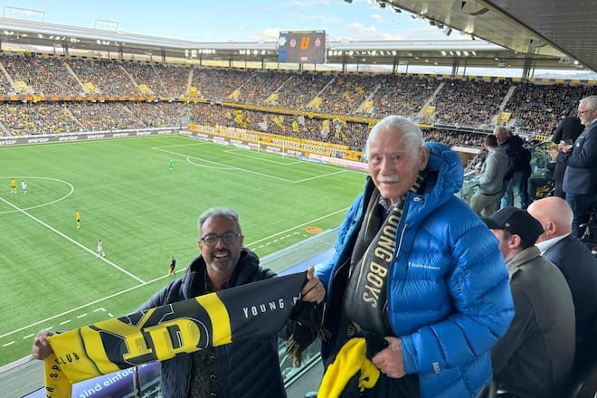 Hanspeter Josi und Nik Gugger