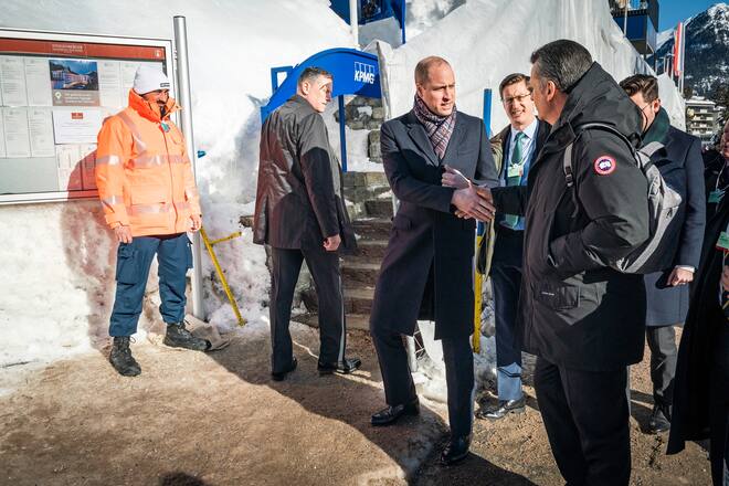 Prinz William Davos WEF