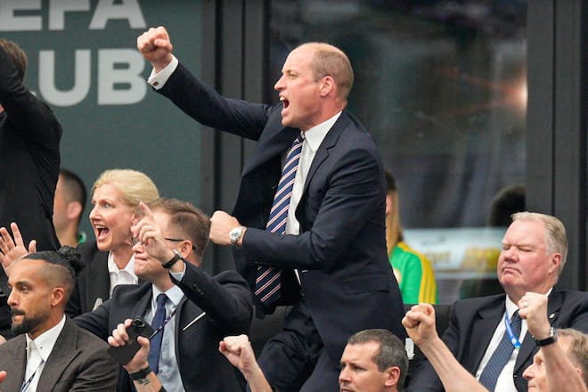 <p>Prinz William ist grosser Fussball-Fan.</p>