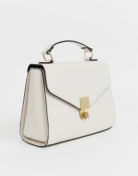 ASOS DESIGN – Schlichte Satchel-Umhängetasche