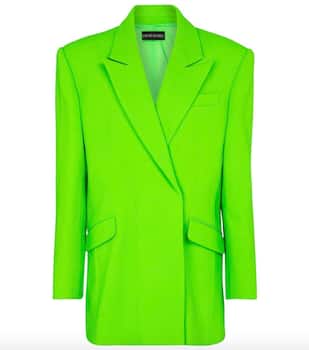 Blazer in Lime Green