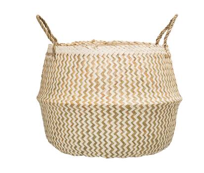 Bloomingville aufbewahrungskorb aus hellem ratan