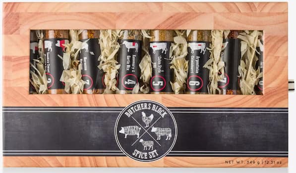 Butchers Block Spice Set