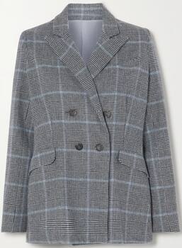 Doppelreihiger Blazer aus Kaschmir