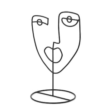 Drahtskulptur von Made