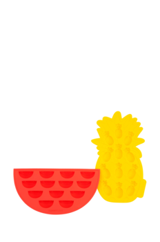 Eiswürfelbehälter Gelb von Sunnylife