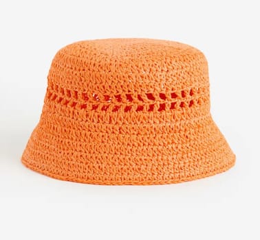 Bucket hat Stroh H&M