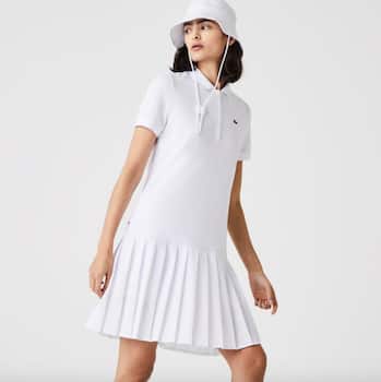 Polokleid mit Faltenlegung