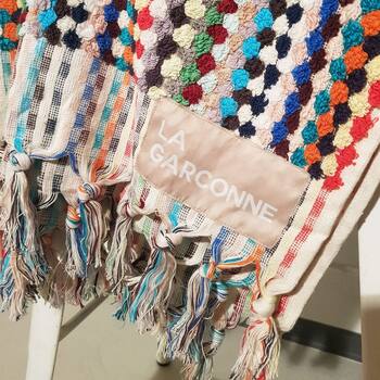 Pompom Multicolour Towel