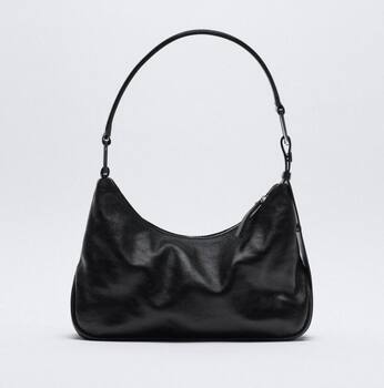 Schultertasche aus Leder