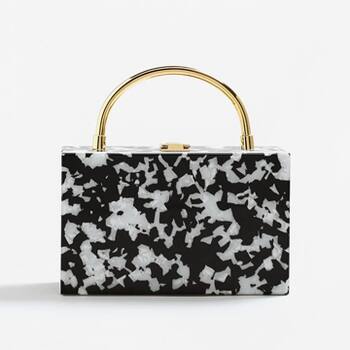 Zweifarbige Box-Tasche von Mango