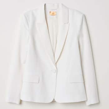H&M Blazer weiss