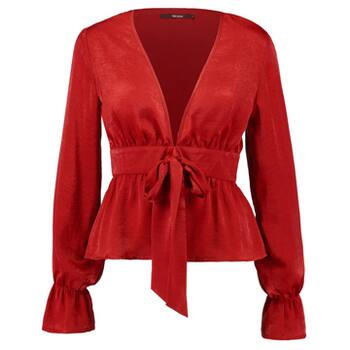 Bluse zum Binden Bik Bok