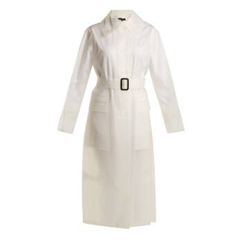 Durchsichtiger REgenmantel von Burberry